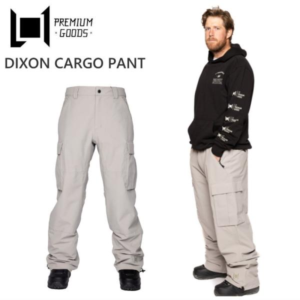 ◎ 24-25 L1 DIXON CARGO PANT カラー:ROCK メンズ スノボウェア エル...