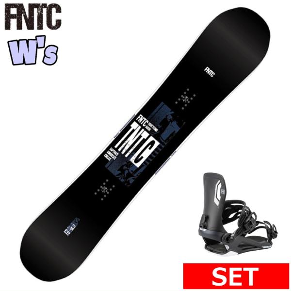 24-25 FNTC TNT C BLACK+NITRO TALENT S レディース スノーボード...