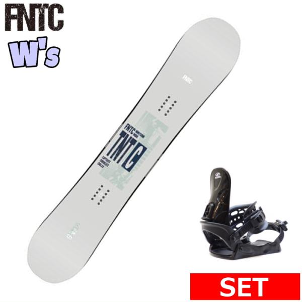 24-25 FNTC TNT C LIGHT GREY+ZUMA BINDING レディース スノー...