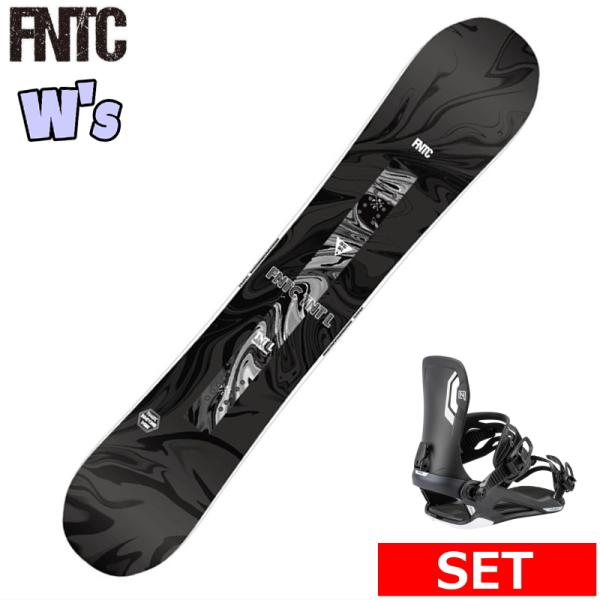 24-25 FNTC TNT L BLACK+NITRO TALENT S レディース スノーボード...