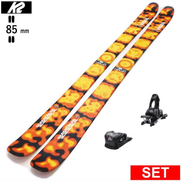 K2 OMEN 85+ATTACK 11LYT   25モデル スキー板セット ツインチップスキー ...