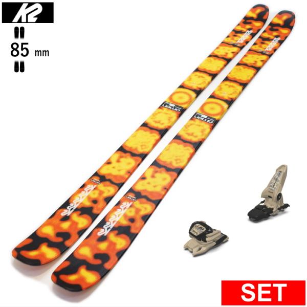 K2 OMEN 85+GRIFFON 13   25モデル スキー板セット ツインチップスキー フリ...