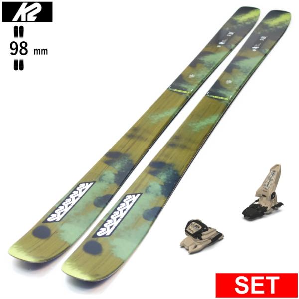 K2 MINDBENDER JUVY+GRIFFON 13   25モデル スキー板セット セミファ...