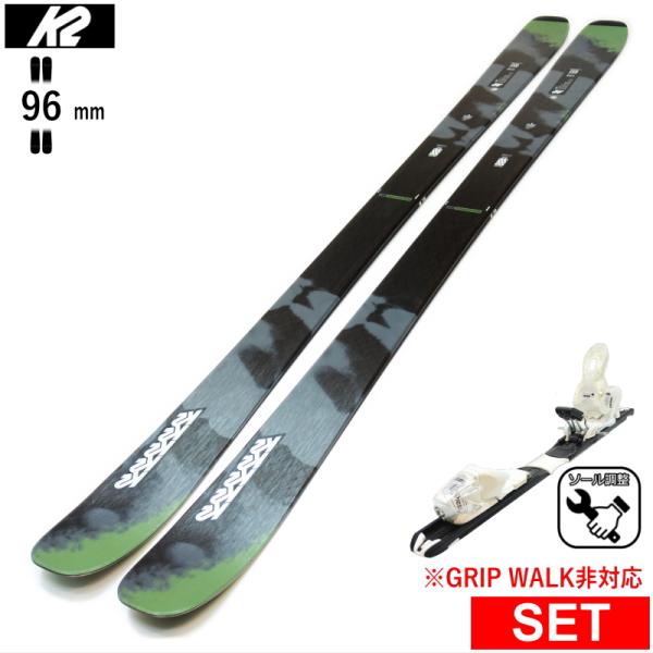 K2 MINDBENDER 96C+XPRESS 10 ワンタッチ調整ビンディング付  25モデル ...