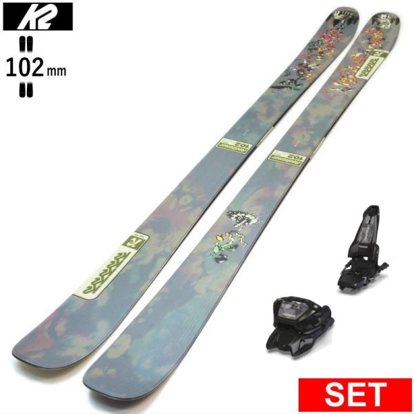 [センター幅102mm 170cm|177cm]K2 RECKONER 102+GRIFFON 13...