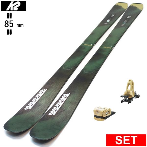 K2 MINDBENDER 85 W+ATTACK 11LYT   25モデル スキー板セット フリ...