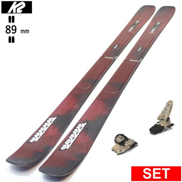 K2 MINDBENDER 89TI W+GRIFFON 13   25モデル スキー板セット フリ...