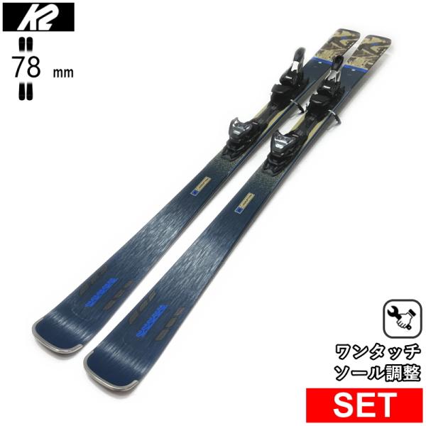 [センター幅78mm 170cm|177cm]K2 DISRUPTION 78TI+MXC 12 T...