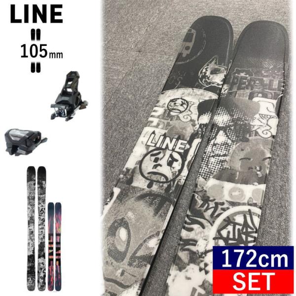 【早期予約】LINE Ski CHRONIC 101+ATTACK 14 GW[172cm/センター...