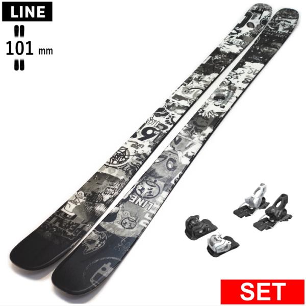 [センター幅101mm 165cm|172cm]LINE CHRONIC 101+ATTACK 11...