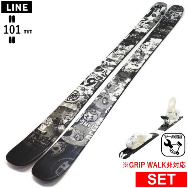 [センター幅101mm 165cm|172cm]LINE CHRONIC 101+XPRESS 10...