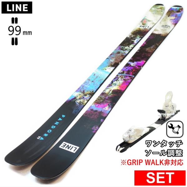 [センター幅99mm 163cm|170cm|177cm]LINE PANDORA 99 163+X...