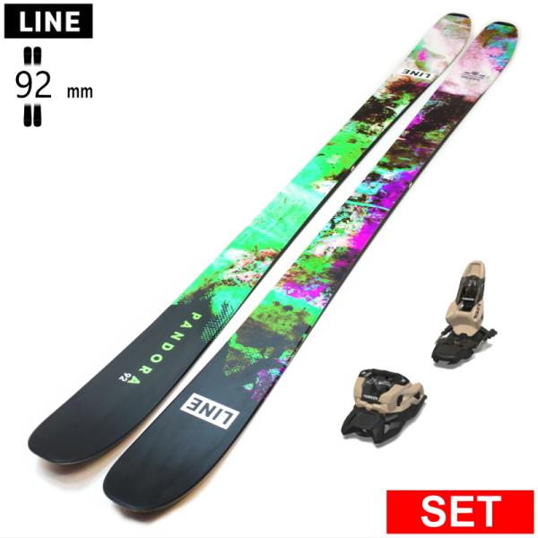[センター幅92mm 168cm|175cm]LINE PANDORA 92+SQUIRE 11 型...