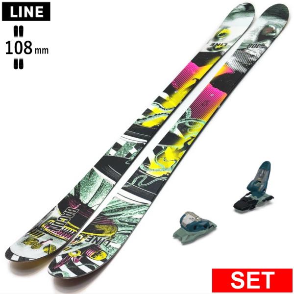 [センター幅108mm 172cm|178cm]LINE BACON 108+SQUIRE 11 型...