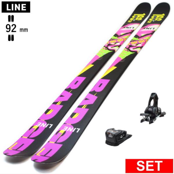 LINE HONEY BADGER+ATTACK 11LYT   25モデル スキー板セット ツイン...