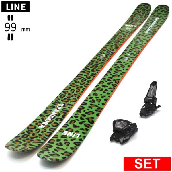 [センター幅99mm 149cm|159cm]LINE PANDORA 99 カラー:CAMO+GR...