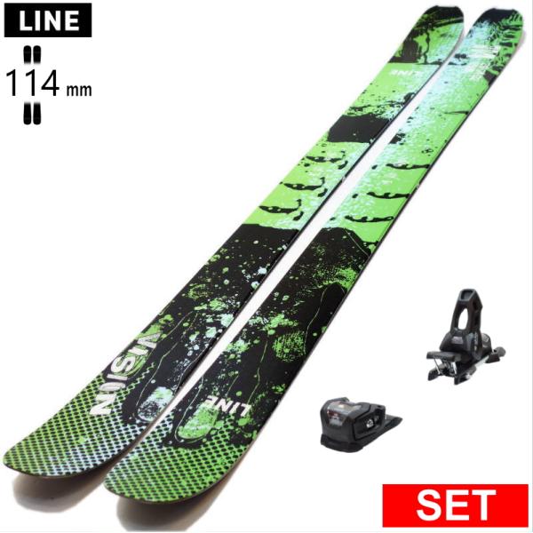 [センター幅114mm 175cm]LINE VISION 114+ATTACK 11LYT 型落ち...