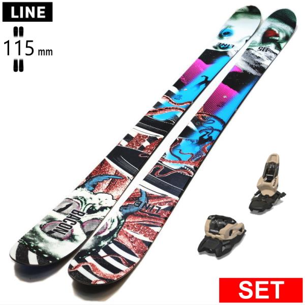 [センター幅115mm 168cm|178cm]LINE BACON 115+SQUIRE 11 型...