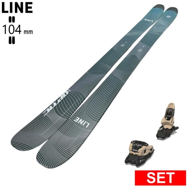 [センター幅104mm 178cm]LINE OPTIC 104+SQUIRE 11 型落ち旧モデル...