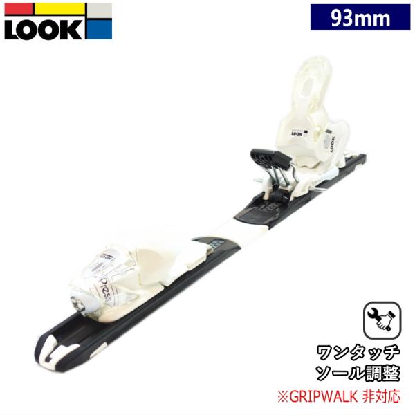 LOOK XPRESS W10 カラー:WHITE SPARKLE[93mm] フリースキー ビンデ...