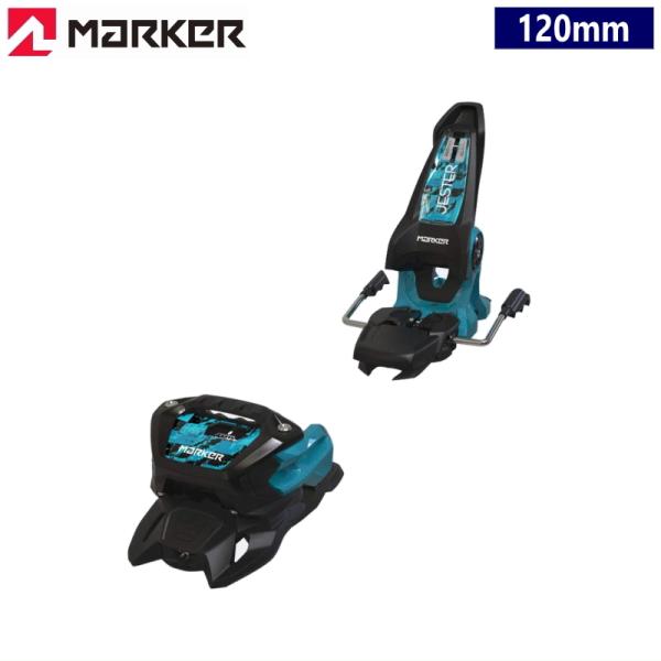 MARKER JESTER 16 カラー:BLACK TEAL[120mm] フリースキー ビンディ...