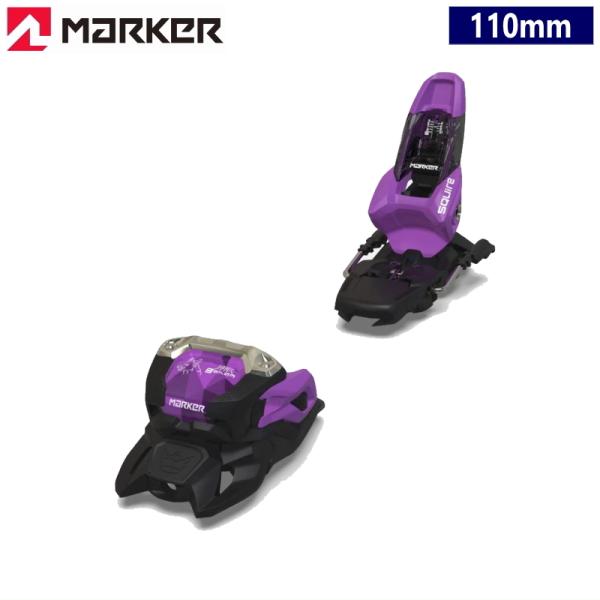 MARKER SQUIRE 11 カラー:BLACK PURPLE[110mm] フリースキー ビン...
