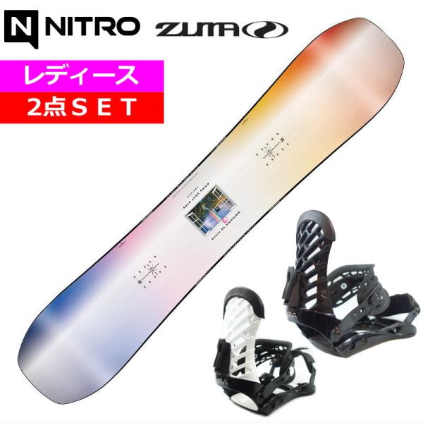 24-25 NITRO OPTISYM WOMENS+ZUMA ZM ナイトロ レディース スノーボ...