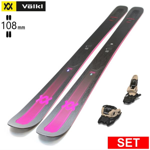 [センター幅108mm 170cm|177cm]VOLKL MANTRA 108+SQUIRE 11...