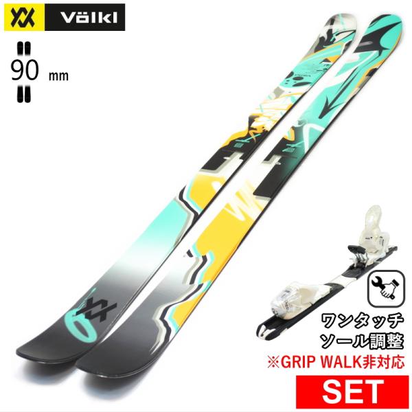 [センター幅90mm 168cm|174cm]VOLKL REVOLT 90+XPRESS 10 型...