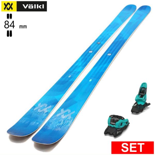 [センター幅84mm 161cm|168cm]VOLKL SECRET 84+SQUIRE 11 型...