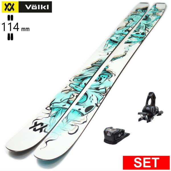 [センター幅114mm 177cm|184cm]VOLKL REVOLT 114+ATTACK 11...