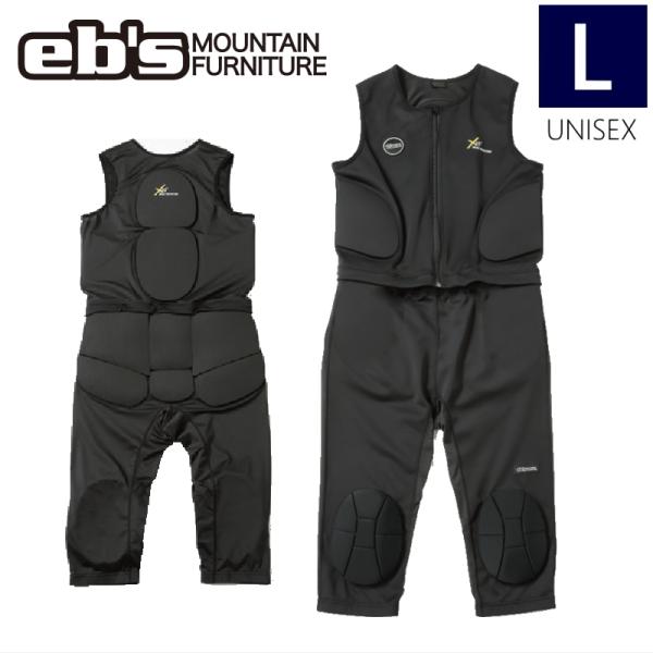 ★[Lサイズ]26 EB'S BODY SUIT XRD カラー:BLACK ボディパッド 上半身 ...