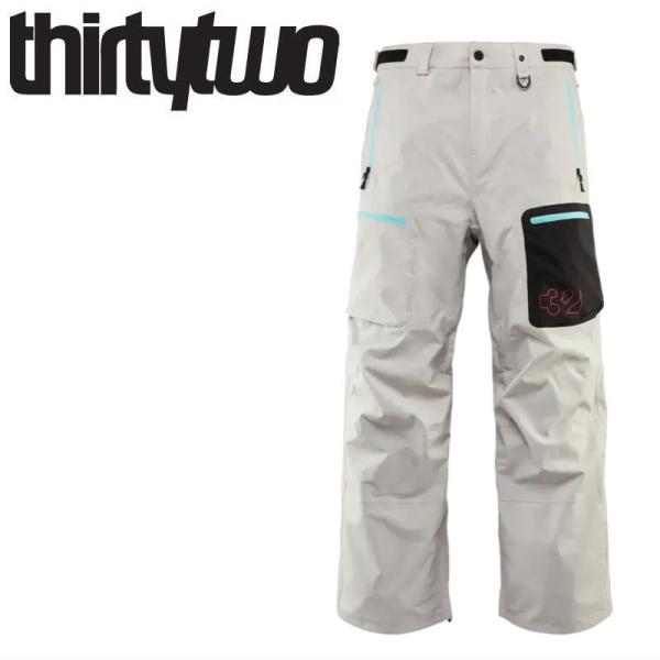 25-26 THIRTYTWO TM RECYCLED PANT カラー:CEMENT サーティツー...