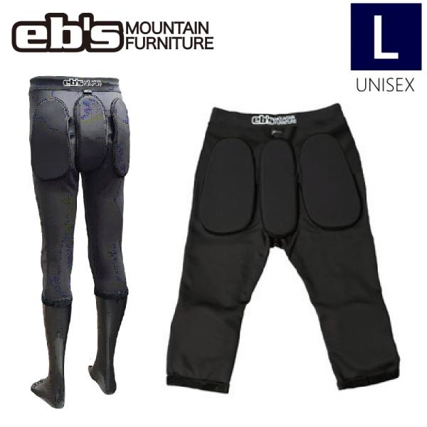 ★[Lサイズ]26 EB'S APPROCAH PAD XRD カラー:BLACK ヒップパッド ケ...