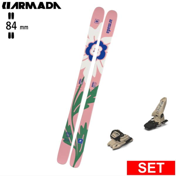 [センター幅84mm 150cm]ARMADA ARW 84+GRIFFON 13 26モデルスキー...