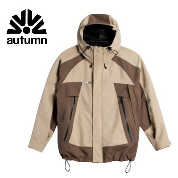 ★ 25-26 AUTUMN CREST 3L JACKET カラー:SAND オータム スノボウェ...