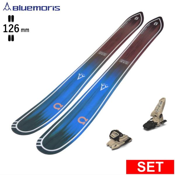 [センター幅126mm 141cm]BLUEMORIS Ω+GRIFFON 13  26モデルスキー...