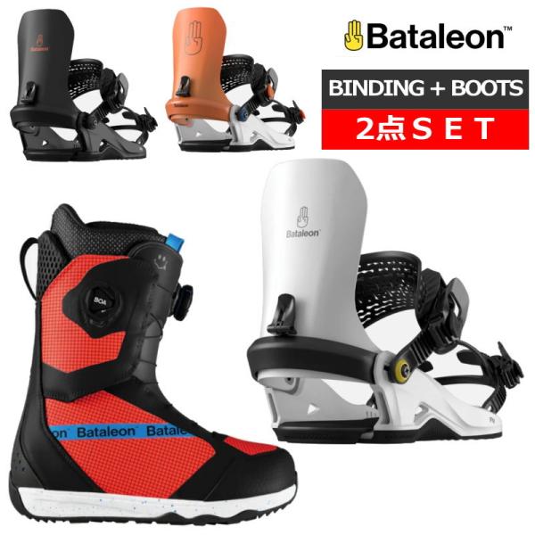 メンズ 型落ち バインディング ブーツ 2点セット [MID] 24-25 BATALEON Fly...