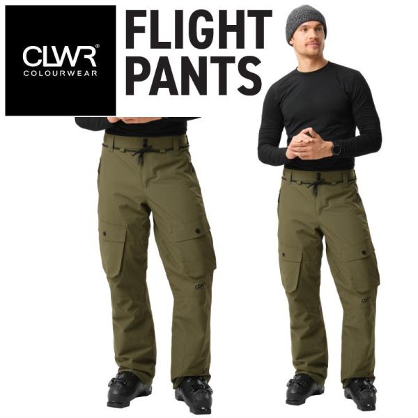 ★ 25-26 CLWR FLIGHT PANTS カラー:DARK OLIVE カラーウェア スノ...