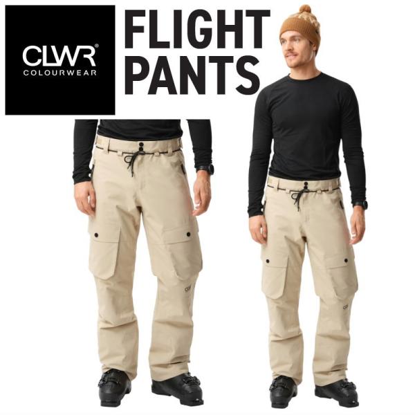 ★ 25-26 CLWR FLIGHT PANTS カラー:SAND カラーウェア スノボウェア メ...