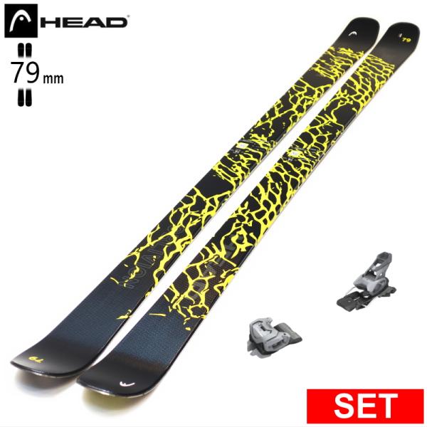 [センター幅79mm 163cm|172cm]HEAD OBLIVION 79+ATTACK 14 ...