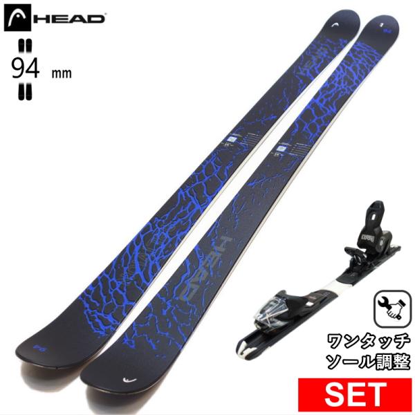 [センター幅93mm 170cm|177cm|184cm]HEAD OBLIVION 94+XPRE...