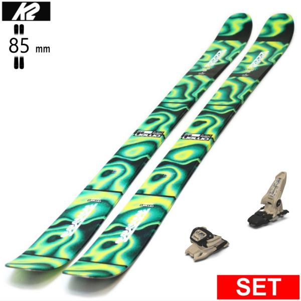 [センター幅85mm 139cm|149cm|159cm|169cm]K2 OMEN 85+GRIF...