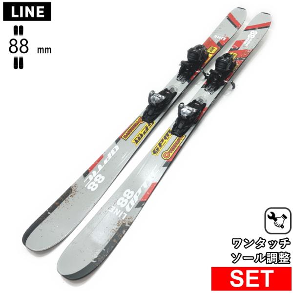 [センター幅88mm 163cm|170cm]LINE OPTIC 88 QUIKCLIK+SQUI...