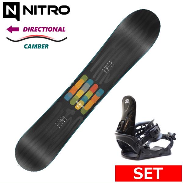 25-26 NITRO PHASE+ZUMA BINDING メンズ スノーボード2点セット オール...