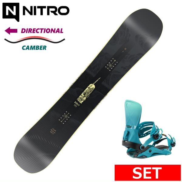 25-26 NITRO BEAST+NITRO PHANTOM メンズ ボードセット2点セット 型落...