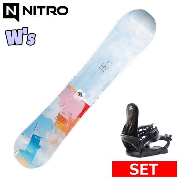 25-26 NITRO LECTRA ABSTRACT+ZUMA BINDING レディース ボード...