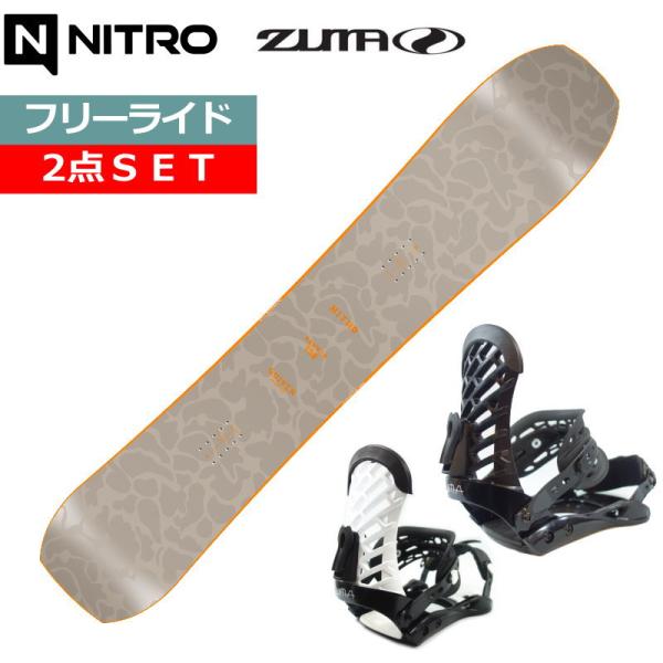 25-26 NITRO BANKER+ZUMA ZM ナイトロ メンズ スノーボード バインディング...