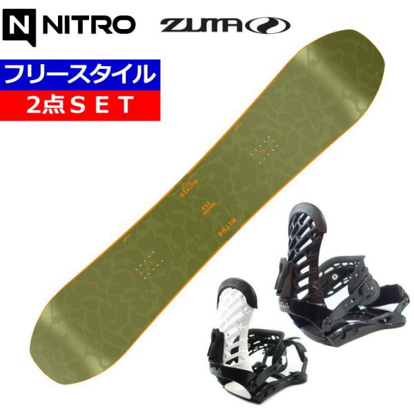 25-26 NITRO BASHER+ZUMA ZM ナイトロ メンズ スノーボード バインディング...