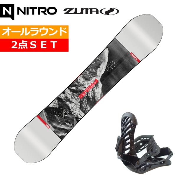 25-26 NITRO PRIME RAW+ZUMA ZM ナイトロ メンズ スノーボード2点セット...